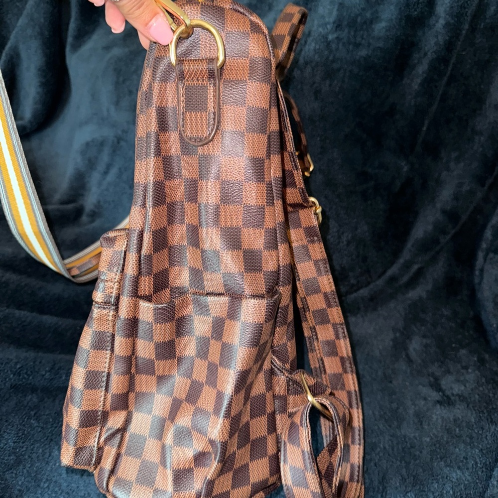 Checkered Backpack - image 6